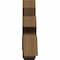 Ekena Millwork Davenport Timber Gable Bracket, Western Red Cedar, 36"W x 23"H x 5 1/2"D x 5 1/2"F, 15/12 Pitch GBW036X23X0606DAV00SWR - alternate 2